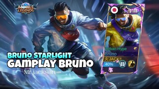 gamplay Bruno STARLIGHT bikin musuh ketar ketir!?😬