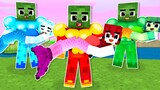 Monster School : Baby Zombie x Squid Game Doll Pregnant Mermaid -  Minecraft Animation