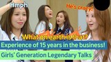 Girls' Generation's talking skill is outstanding! Is this 15Y vibe? #snsd #girlsgeneration