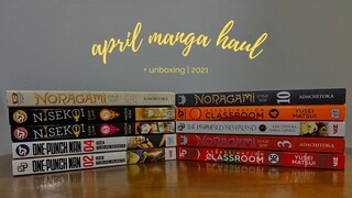 2021 🍂 april manga haul // philippines