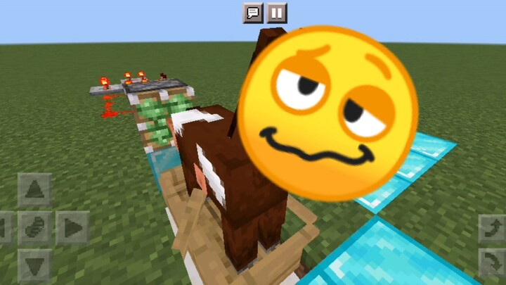 clutching a sus horse in Minecraft