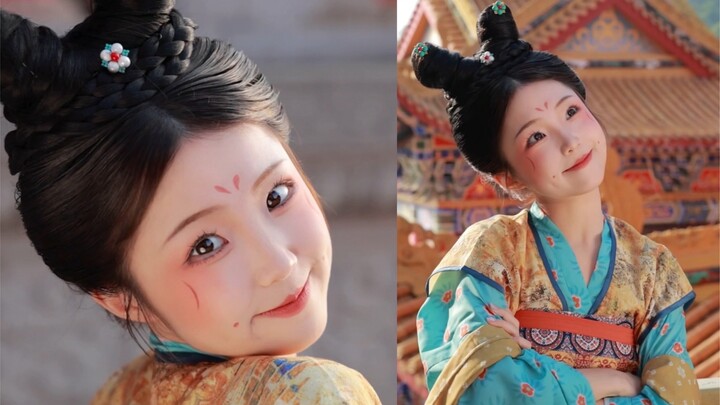 Patung tanah liat kecil Tang mencuri setengah hari santai dalam kehidupan!