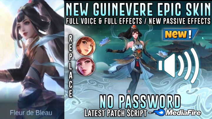 New Guinevere Epic Skin Script No Password | New Passive | Full Sound & Full Effects | MLBB