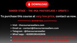 Sander Stage - The IPGA Masterclass + Update 1
