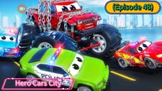 Hero Cars City (Episode 48) Twin of Danger