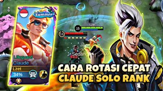 SOLO PLAYER WAJIB TAU‼️ CARA ROTASI CEPAT CLAUDE DI META SEKARANG