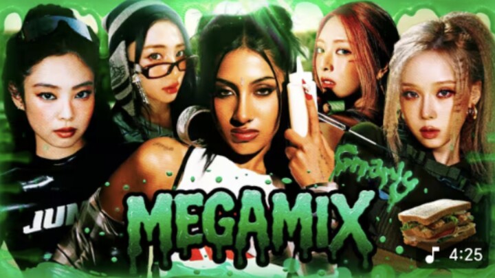 ✨Setelah ditunggu-tunggu akhirnya muncul🔥 Sang Ratu Berkolaborasi 💅 Gnarly × Medley 50+ Lagu Kpop Te