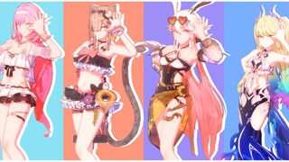 [Honkai Impact 3 / MMD] Áo tắm Yingjie Làm bạn hạnh phúc