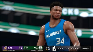 LA Lakers vs Milwaukee Bucks Full Game Highlights | January 21, 2021 | NBA 2K21