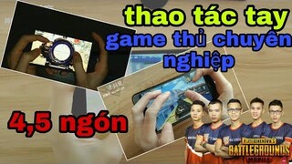 PUBG Mobile | những thao tác tay được các game thủ sử dụng nhiều nhất trong đấu giải.