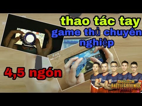 PUBG Mobile | những thao tác tay được các game thủ sử dụng nhiều nhất trong đấu giải.