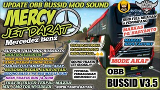 UPDATE OBB MOD SOUND MERCY JET DARAT BUSSID V3.5 | UPDATE MARKAS BARU | BUS SIMULATOR INDONESIA
