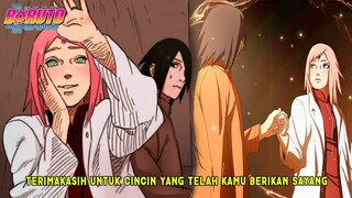 SAKURA DIBUAT SALTING GARA-GARA DIKASIH CINCIN OLEH SASUKE !! Pembahasan Sasuke Retsuden 4