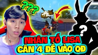 [FreeFire] Nhân Tố Lisa Cân 4 Người Trong Box Quỳnh Tạ Để Test Vào Quân Đoàn Thầy Đào