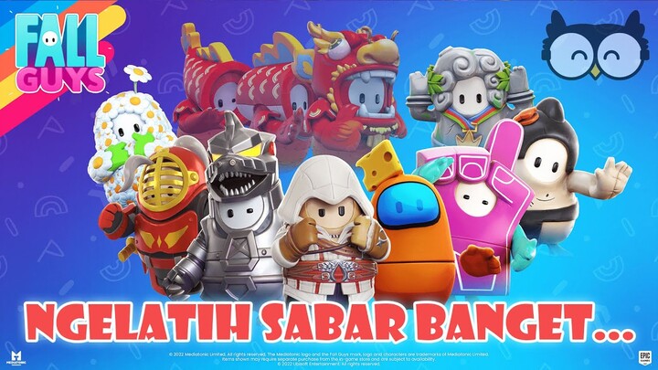 NGELATIH KESABARAN BANGET INI.. - Fall Guys