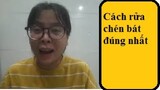 Cách rửa chén bát đúng nhất