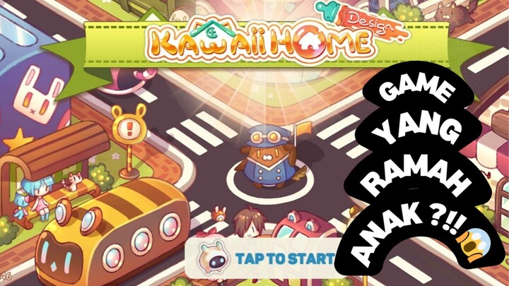 Ternyata Ada Loh Game Yang Ramah Anak|| Kawaii Home Design Game