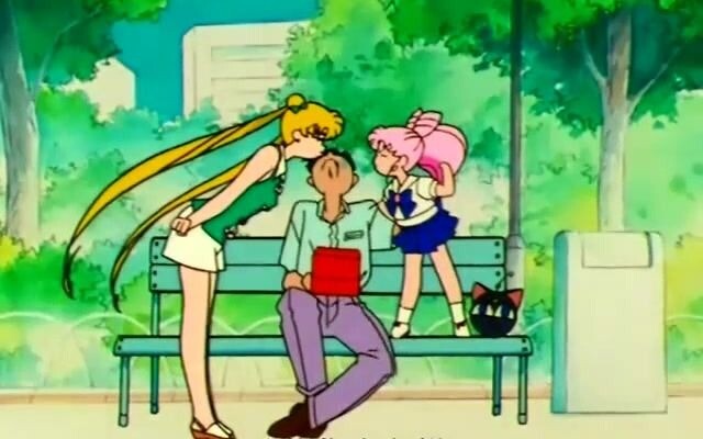 Komedi harian para protagonis Sailor Moon S (8)