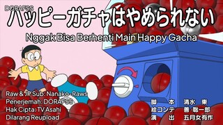 Doraemon Terbaru Sub Indo 872 AB: Nggak Bisa Berhenti Main Happy Gacha & Dunia Ini Penuh Kebohongan