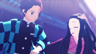 【鬼滅のMMD】DAYBREAK FRONTLINE【炭治郎・禰豆子】