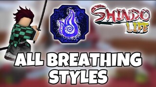 [CODE] *NEW* ALL BREATHING STYLES IN SHINDO LIFE! FREE UPDATE CODES! Shindo Life RellGames Roblox