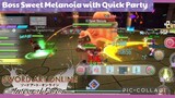 Sword Art Online Integral Factor: Sweet Melanoia Boss with Quick Party