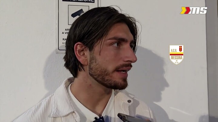 Messina, l'attaccante Vincenzo Plescia presenta la sfida con il Foggia
