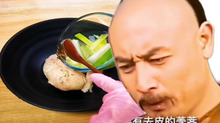 Why are you so glum over a meal?!