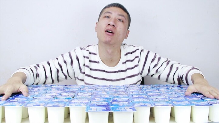 Liếm 100 nắp hộp sữa chua đến phát nghiện, cho tôi liếm đã đời luôn!