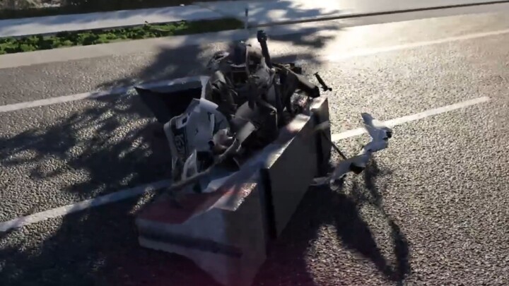 Crash acceleration boost collision beammg drive