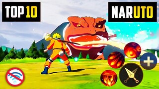 Top 10 Best Offline Naruto Games For Android In 2022 | High Graphics - All Time