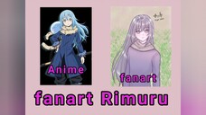 menggambar Rimuru tempest