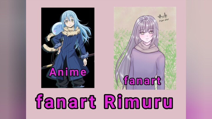 menggambar Rimuru tempest