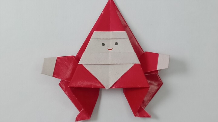 Handmade Santa Claus with Color Paper | Simple Christmas Decor DIY 🎁🎅