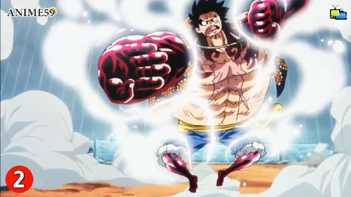 Những khoản khắc ngầu lòi của ngũ hoàng Luffy