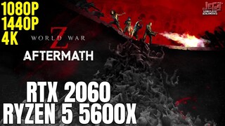 World War Z: Aftermath | Ryzen 5 5600x + RTX 2060 | 1080p, 1440p, 4K benchmarks!