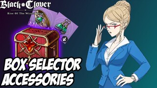 Selector Accessories LR, C.Rate + C.DMG atau C.DMG x2 ? | Black Clover M