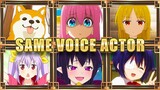 Bocchi the Rock | Characters with the Same Voice Actor
