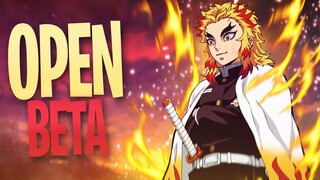 Demon Slayer Game Open Beta Announcement (Speculation) | Demon Slayer Hinokami Keppuutan