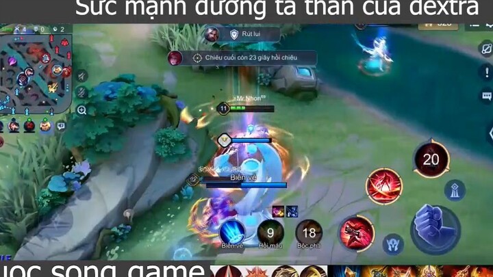 Sức mạnh đường tà thần của dextra p2 #cuocsonggame