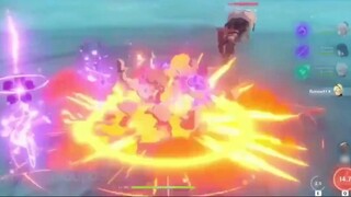 เก็นชินโอมแพกต์ แย้ คามิโกะ สาธิตการต่อสู้ล่าสุด เนียนเกิน! ! ! !