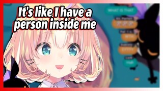 Millie Makes Sounds Like Another Person is Inside Her With Dry Coughs [Nijisanji EN Vtuber Clip]