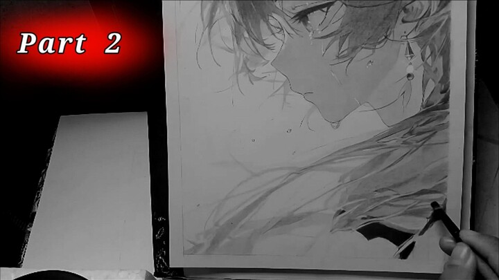 (Part 2) Drawing Aether from Genshin Impact