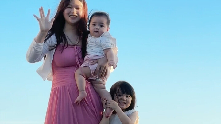 Finally filmed a travel transition with my daughter!