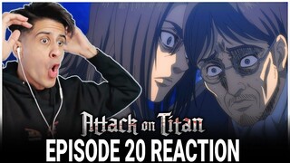 EVERYTHING IS COMING TOGETHER! Attack on Titan Season 4 Part 2 Episode 20 REACTION!