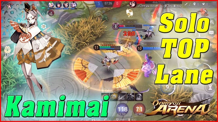 🌸Onmyoji Arena: Kamimai (Chỉ Vũ) - Ninja Solo TOP Lane