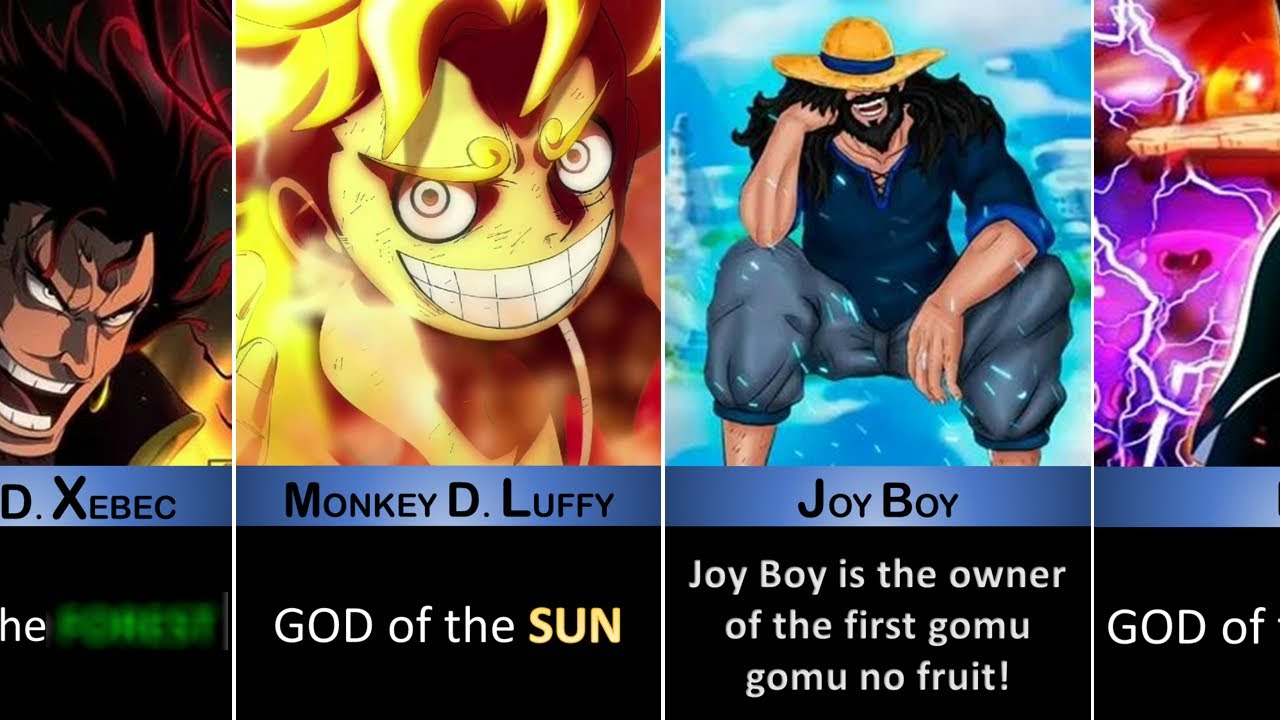 One Piece Theory 4 God Devil Fruits Revealed Bilibili