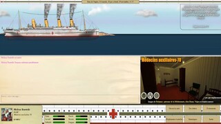 🔴 Britannic Voyage RPG 2024 ( Episode 11 ) - Le HMHS Britannic Quitte Le Port De Naples