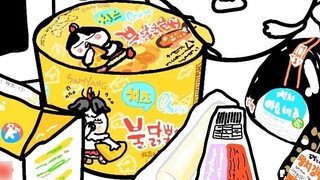 [Anime]Hoạt hình dừng chuyển động: Đồ ăn trong cửa hàng tiện lợi