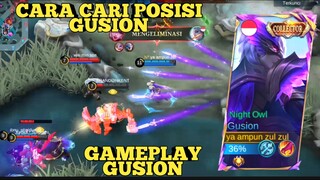 CARA CARI POSISI GUSION, GAMEPLAY GUSION